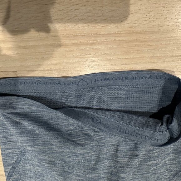 Lululemon Tank Top; size Small, but no tag Blue "denim" color - Picture 13 of 15